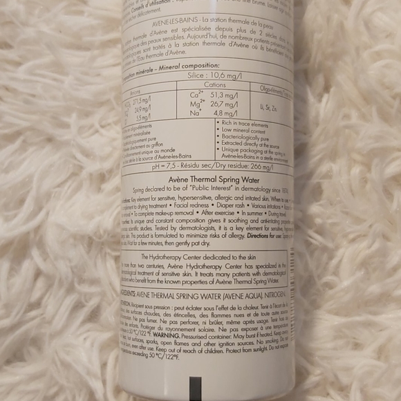 New! Thermal Spring Water Face Spray - Picture 3 of 3